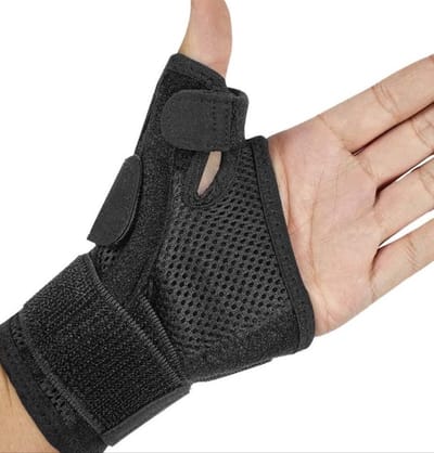 Brace - Duim brace - Duimspalk - Duimstabilisator - Flexibele Spalk Stabilisator met Tegenkracht - Ondersteuning - Brace - Pijn aan duim - Links - Linker duim