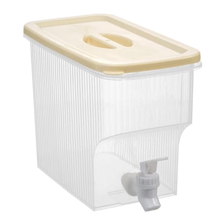 Dailygoods- Drankdistributeur 3,9L - Transparante Houder - Tapkraan - Draagbaar - Geschikt voor Koelkast - Ideaal voor Limonade/Cocktails - Drankdispenser