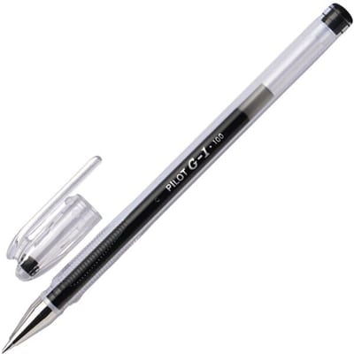 Gelschrijver PILOT G-1 fijn zwart