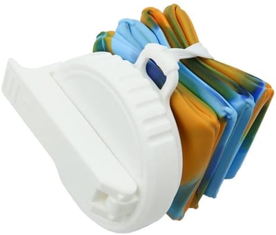 Dailygoods- Waterfles 620ml - Opvouwbaar - Lichtgewicht - Siliconen - Herbruikbaar - Ruimtebesparend - Drinkfles