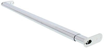 Telescopische kastbuis - Opbergsysteem kleding - Kast organiseren - Uittrekbaar verstelbaar - 40-60 cm - Chroom
