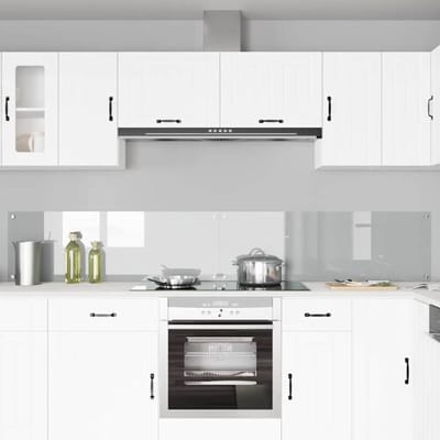 vidaXL - Keukenachterwand - 2 - st - Doorzichtig - 120 - x - 40 - cm - gehard - glas