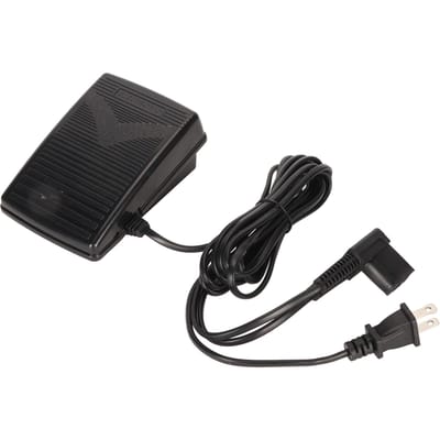 Voetpedaal met Netsnoer Vervanging voor Singer 248 250 251 252 257 8019 974 2517 2530 US Plug black
