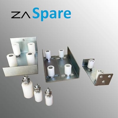Nylon schuifdeuren geleiderwielen voor industriële toepassingen - 30 x 40 mm (set van 4)