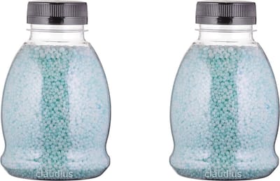 Badkaviaar Hamam - 225 gram - Fles met zwarte dop - set van 2 stuks - bad parels voor in bad