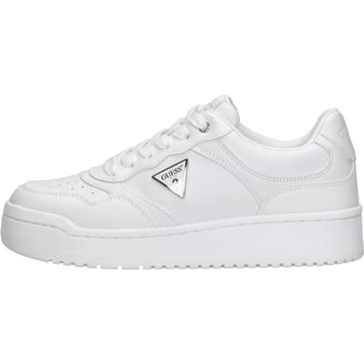 Guess Miram Lage sneakers - Leren Sneaker - Dames - Wit - Maat 36