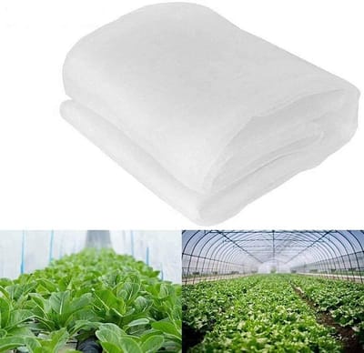Insectennet van 2 x 3 meter - muggennet - maaswijdte 60, opening 0,8 mm - insectennet voor planten - tuinnet, moestuinnet - plantenbescherming - fijnmazig insectennet - geschikt voor moestuinen, boomgaarden en kassen
