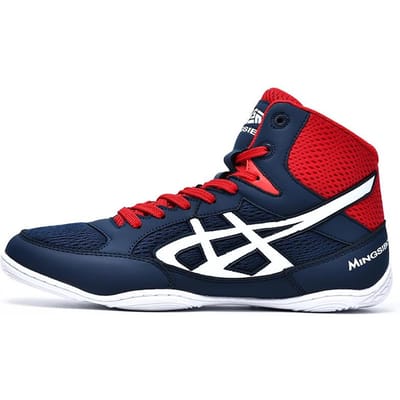 Nouveau Hommes chaussures de lutte respirant vêtements de lutte pour hommes taille 35-46 Flighting 37 blue