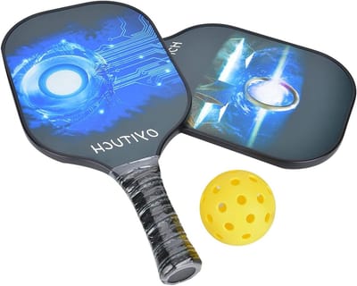 Pickleball Racket - Sport Racket - Outdoor Sport - Lichtgewicht Koolstofvezel - 39.5 cm - Niet gespecificeerd