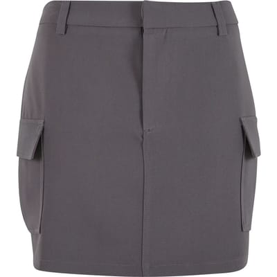 Urban Classics - Short Patched Pocket Korte rok - XS - Grijs