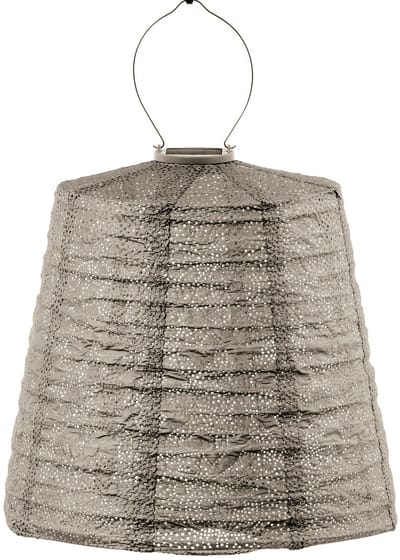 Lumiz Solar Tuinverlichting - Lampion - Lampshade - 40 cm - Taupe