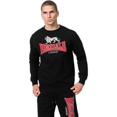 Lonsdale London Lawins Heren Sweatshirts - zwart - L