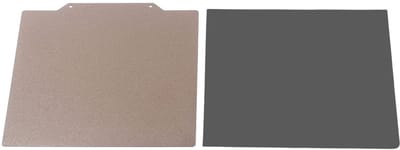 Dailygoods- Bouwplaat Flexibel - 165x165mm - Stalen Plaat - Dubbelzijdig PEI - Slijtvast/Krasbestendig - Temperatuurbestendigheid tot 200 °C - 3D-printerplaat