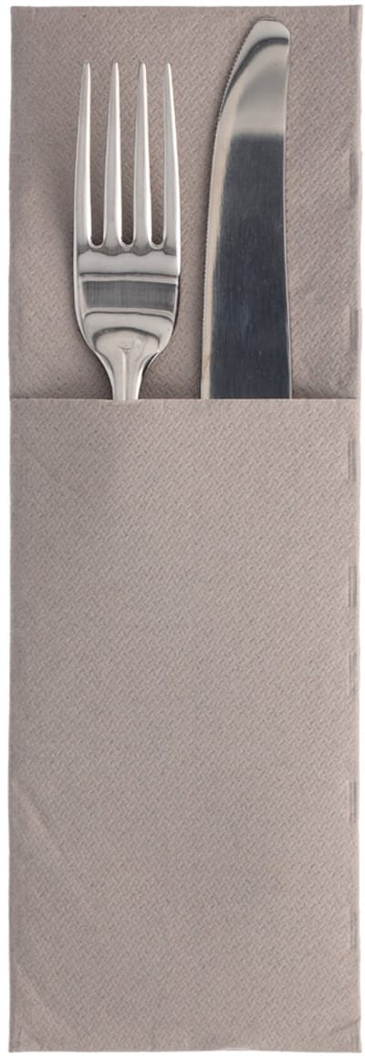 50 Servetten ROYAL Collection 48 cm x 30 cm bordeaux met bestekvouw