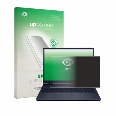 upscreen - privacy screenprotector voor Alienware 16 Aurora AC16250 - Folie Beschermfolie Blauwlichtfilter
