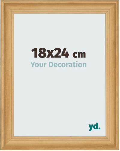 Your Decoration - Fotolijst 18x24 cm - MDF - Dennen Houtnerf - Lazio