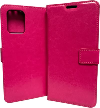 Bookcase Geschikt voor: Samsung Galaxy S10 Lite 2020 - Roze - portemonnee hoesje