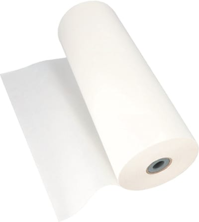 1x 10 kg Inpakpapier cellulose 570 m x 50 cm wit Secare rollen