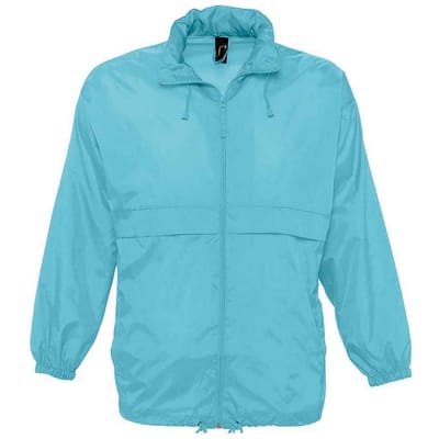 SOLS Windjack voor volwassenen (Atol blauw)