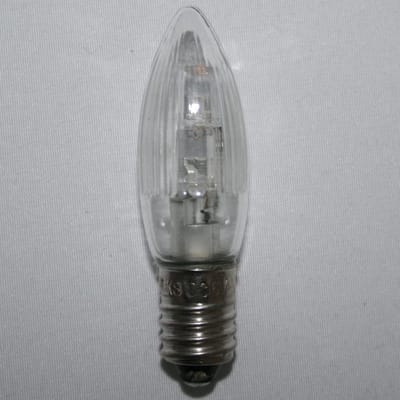 Set van 9 puntkaarsjes E10 LED 6V 0,2W voor lichtkettingen en lichtbogen