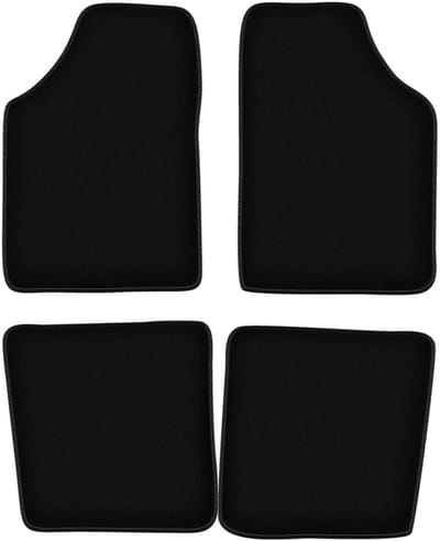 BASIC zwarte velours matten voor: Renault Kangoo I combivan (1997-2008)