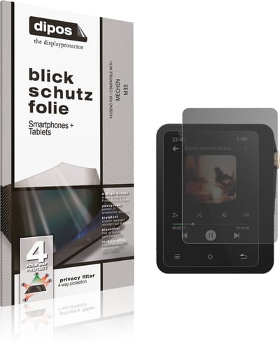 dipos – Matte Privacy Screenprotector geschikt voor MECHEN M33 | Anti-Spy Beschermfolie