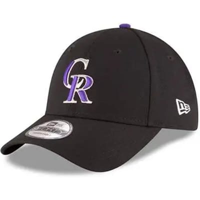 New Era Colorado Rockies MLB Cap - Sportcap - Pet - Zwart - One size