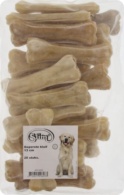 Geperste kluif 13 cm - Zak 20 stuks