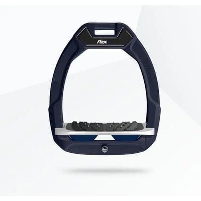 Veiligheidsstijgers Paardrijden Incliné Ultra Grip Groen/Grijs/Marin Flex-On Safe-On