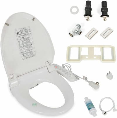 Elektrisch Bidet Toiletbril met Verwarming en Zelfreinigende Functie voor Comfortabel Gebruik