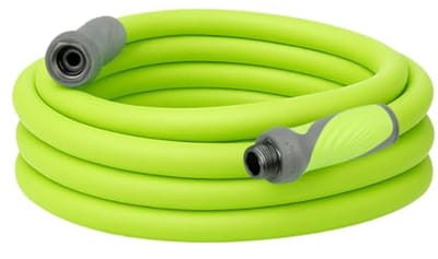 Tuinslang 5/8 inch x 25 ft met SwivelGrip - Lichtgewicht en Drinkwaterveilig