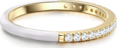 Glanzstücke München Dames-Damesring 925 Zilver Zirkonia 50 Schwarz 32021142