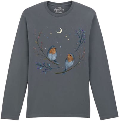Vogels Birds And Berries The Coloured House Longsleeve T-shirt XXL