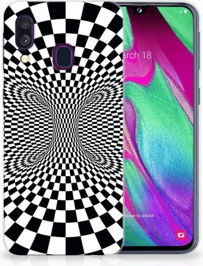 Samsung Galaxy A40 TPU Hoesje Illusie