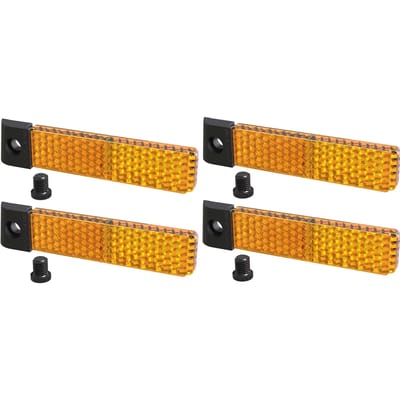 Shimano SM-PD69 Reflectorset 4-delig – voor PD-EF202 en PD-EF205 Platformpedalen, Geel