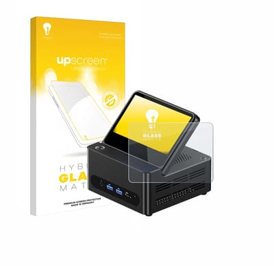 upscreen - Screenprotector voor AOOSTAR G-FLIP H255 - Folie Beschermfolie Beschermglas matte