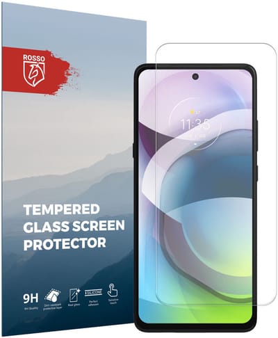 Rosso 9H Tempered Glass Screen Protector Geschikt voor Motorola Moto G 5G | Glasplaatje | Beschermlaag | Beschermglas | 9H Hardheid