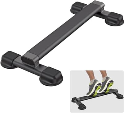 Veelzijdige Kuitverhogingsstang - Heavy Duty Stalen Staande Machine voor Thuissportschool - Antislip Ontwerp voor Kuitverhogingen, Squats en Voetrekoefeningen