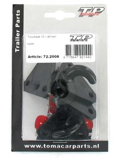 Touwhaak 50 x 40 mm - nylon