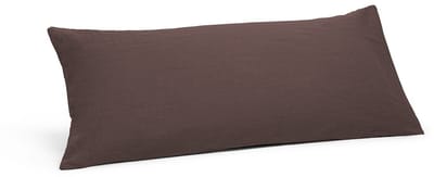 Yumeko kussensloop hennep/katoen roasted bruin 40x80 - Biologisch & ecologisch - 1 stuk