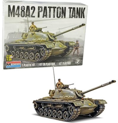 Revell Modelbouwpakket Militaire voertuigen - 17853 M-48 A-2 Patton Tank Plastic - 1:35 - Modelbouw