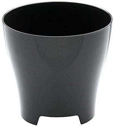 Set van 5 Binnenpotten Bloempotten Ø16 t/m 30 cm Antraciet - Stijlvol en Waterdicht