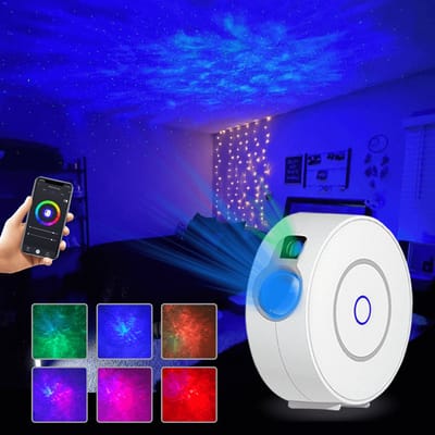 Slimme Sterrenprojector - Sterrenhemel projector - Galaxy lamp - Creëer een magische nachthemel - Werkt met SmartLife app