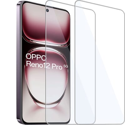 2x Geschikt voor OPPO Reno 12 / 12 Pro - Screenprotector - Beschermglas - GuardCover