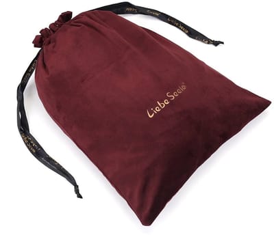 Liebe Seele - Wine Red Fluwelen Storage Bag - Opbergtas - Langwerpig