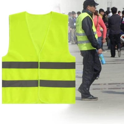5x Veiligheidshesje voor Volwassenen - Geel - Veiligheidshesje - Veiligheidsvest - Gele Hesjes