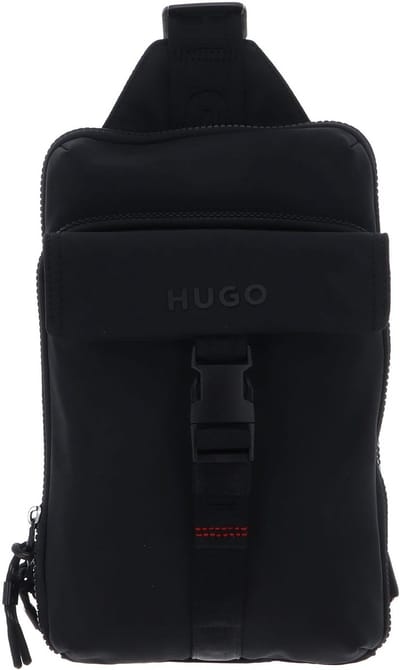 HUGO slingtas schoudertas Marsel Monostrap Black zwart