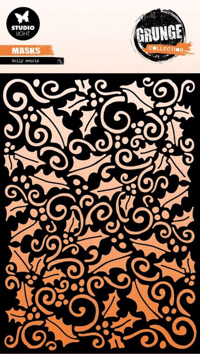 Mask Holly swirl - Grunge collection nr. 349