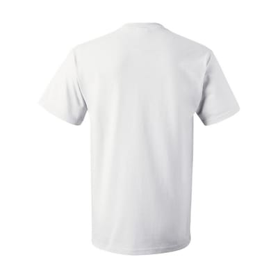Fruit of the Loom Unisex Adult Zwaar Katoenen T-Shirt (Wit)