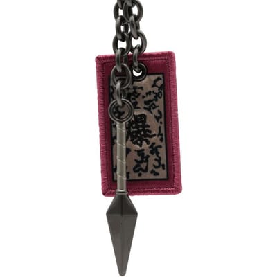 Naruto Kunai & Explosive Tag Unisex Sleutelhanger - meerkleurig - Standard
